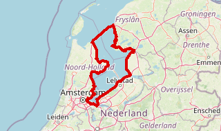 Kaartje van IJsselmeer